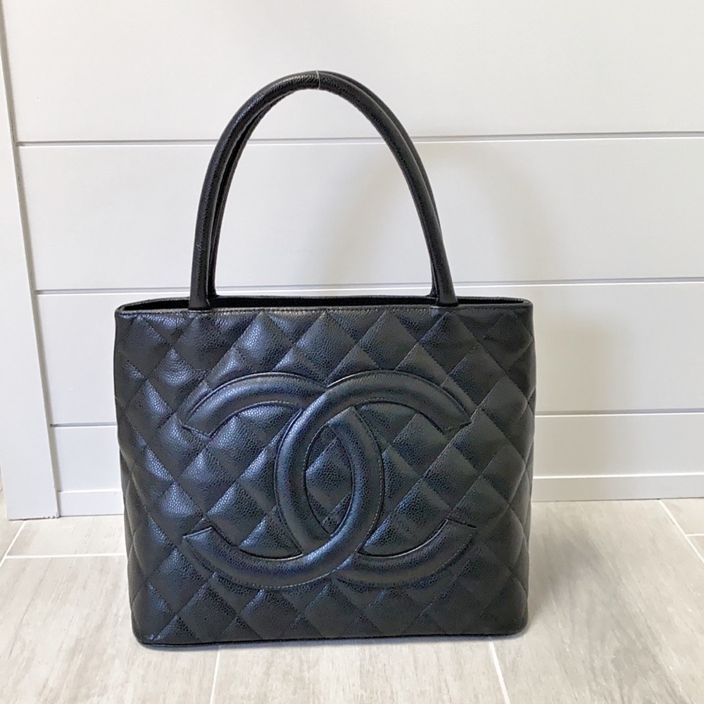 Chanel Medallion Quilted Tote Bag